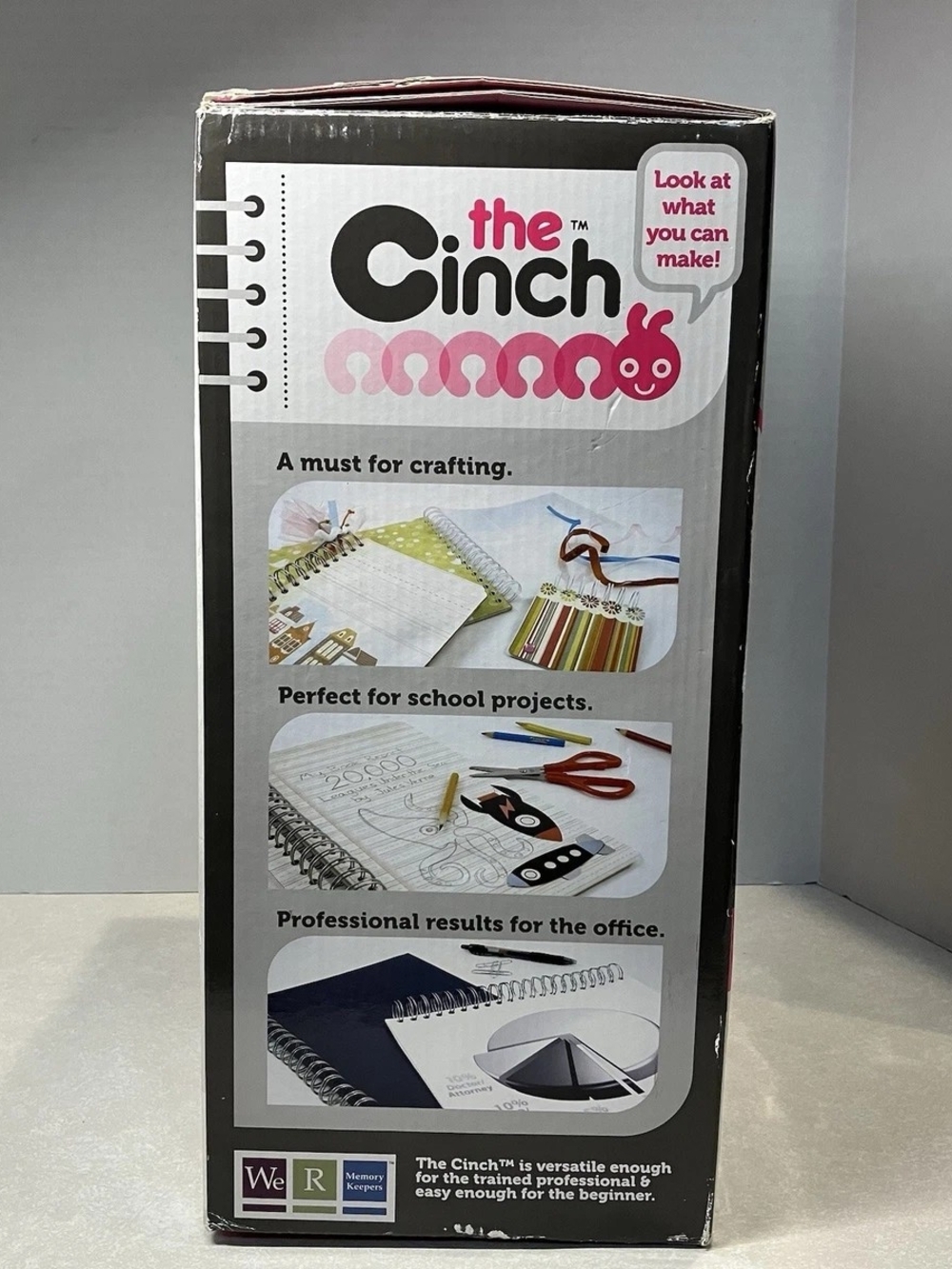 We R Memory Keepers The Cinch Pink Book Binding Tool - Picture 3 of 14